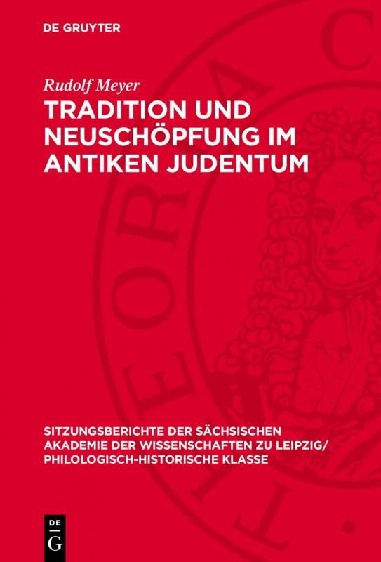 Cover-Bild Tradition und Neuschöpfung im Antiken Judentum