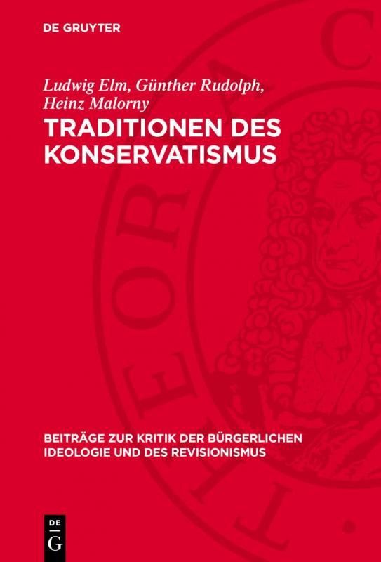 Cover-Bild Traditionen des Konservatismus