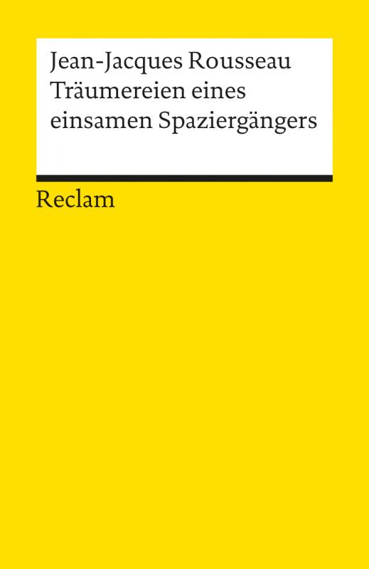 Cover-Bild Träumereien eines einsamen Spaziergängers