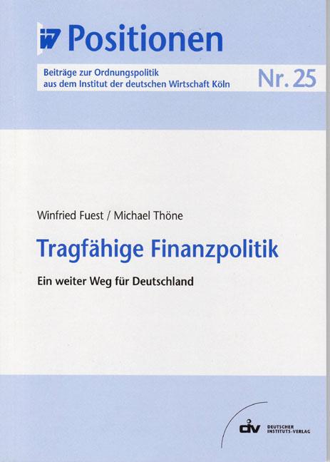 Cover-Bild Tragfähige Finanzpolitik