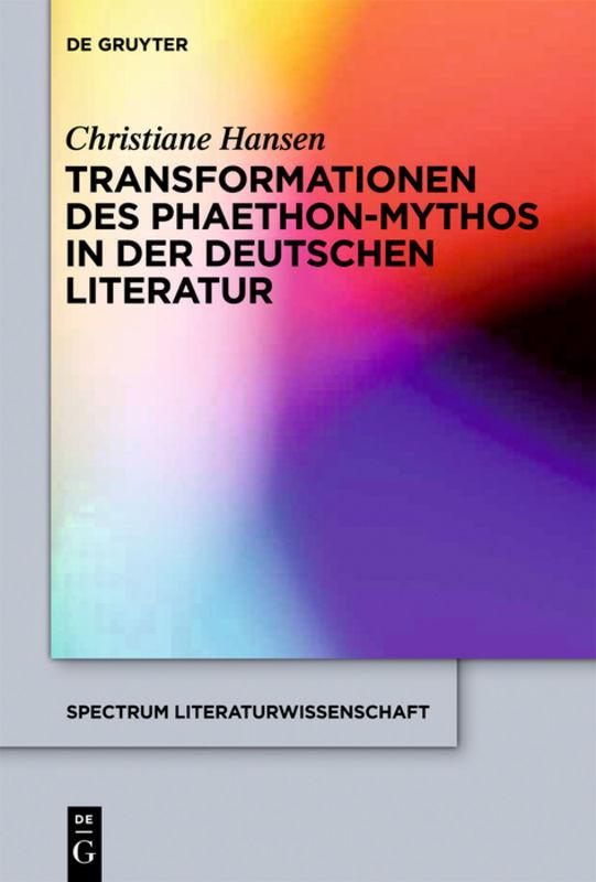 Cover-Bild Transformationen des Phaethon-Mythos in der deutschen Literatur