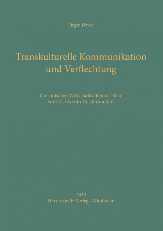 Cover-Bild Transkulturelle Kommunikation und Verflechtung