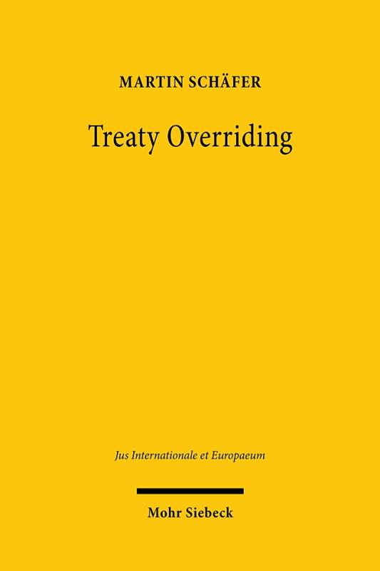 Cover-Bild Treaty Overriding
