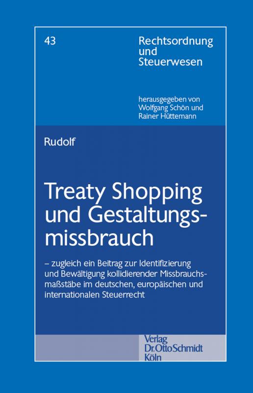 Cover-Bild Treaty Shopping und Gestaltungsmissbrauch