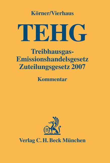 Cover-Bild Treibhausgas-Emissionshandelsgesetz, Zuteilungsgesetz 2007
