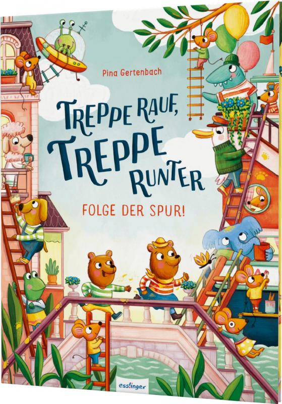 Cover-Bild Treppe rauf, Treppe runter – Folge der Spur!