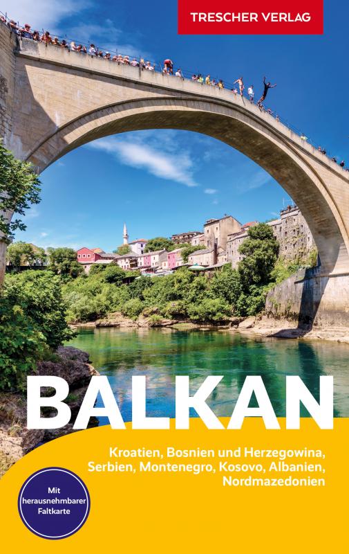 Cover-Bild TRESCHER Reiseführer Balkan