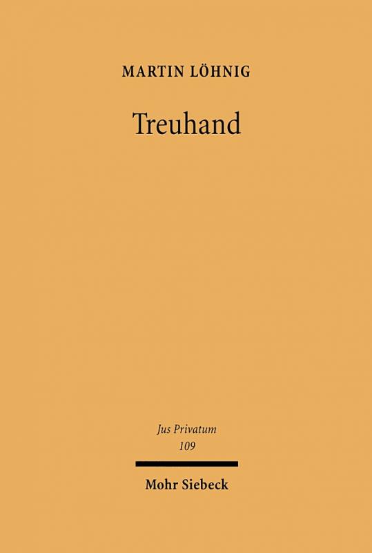 Cover-Bild Treuhand