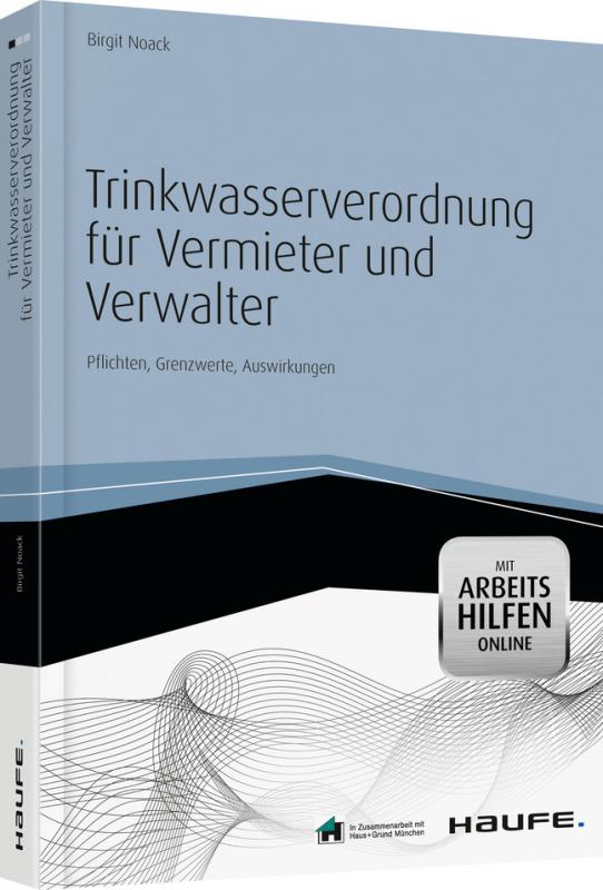 Cover-Bild Trinkwasserverordnung für Vermieter und Verwalter - mit Arbeitshilfen online