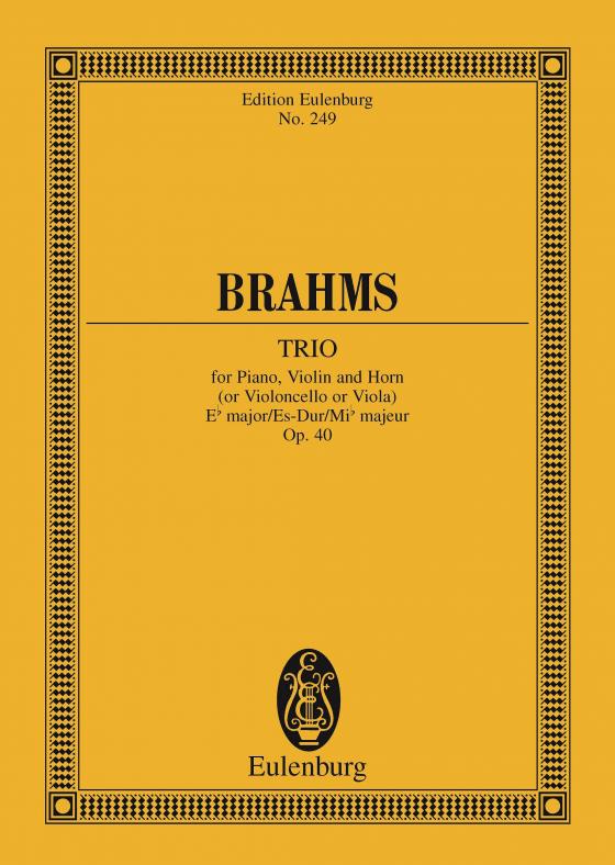 Cover-Bild Trio Eb major