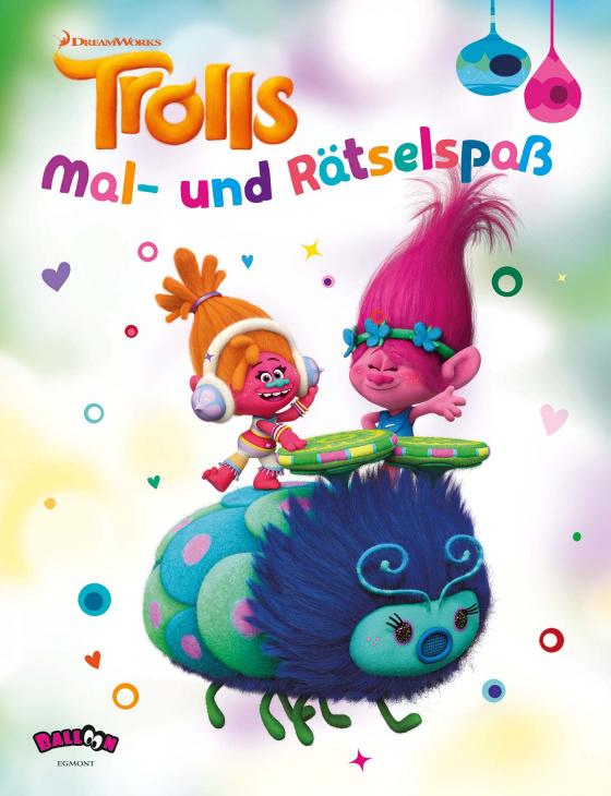 Cover-Bild Trolls - Mal- und Rätselspaß