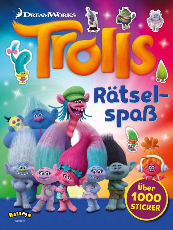 Cover-Bild Trolls - Rätselspaß