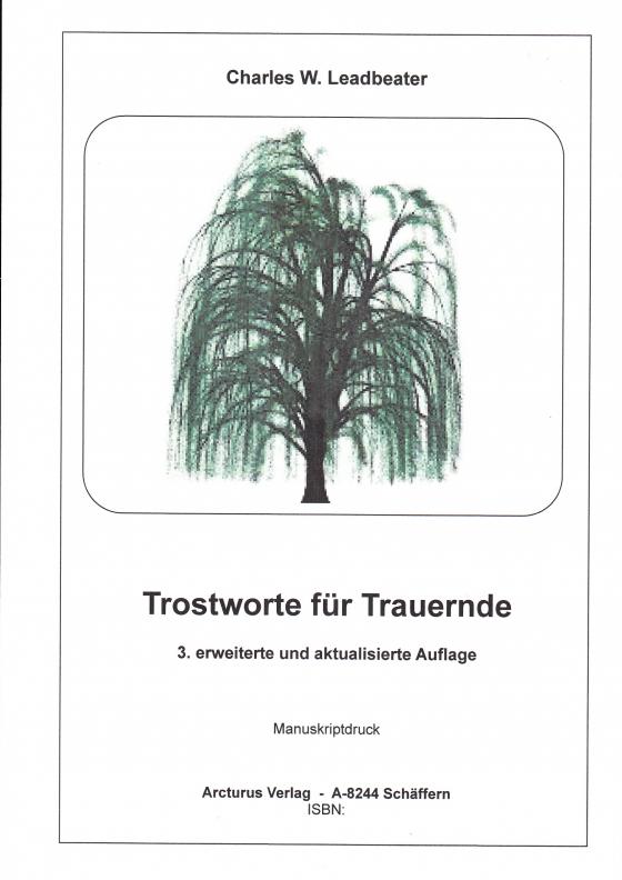 Cover-Bild Trostworte für die Trauernden