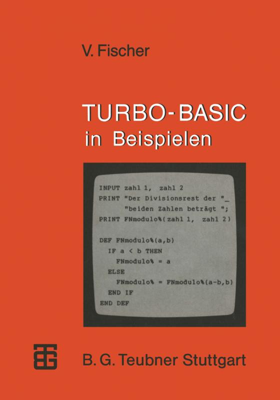 Cover-Bild TURBO-BASIC in Beispielen