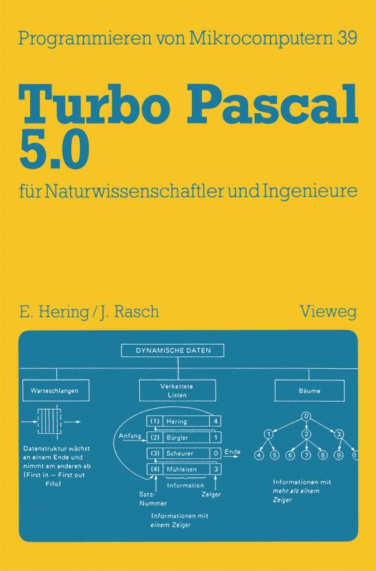 Cover-Bild Turbo Pascal 5.0 für Naturwissenschaftler und Ingenieure