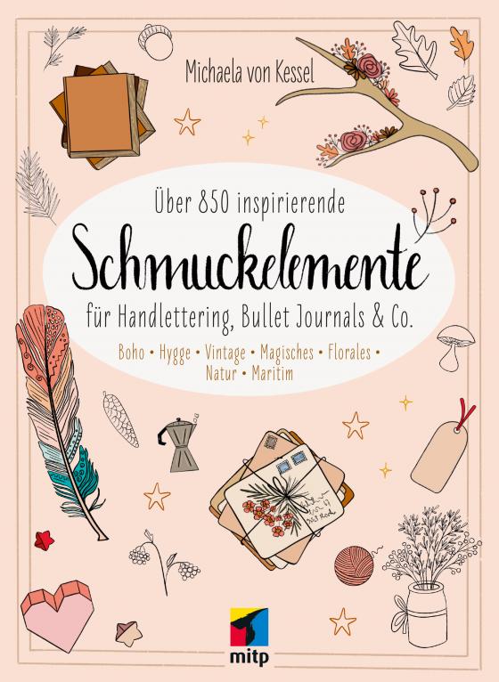 Cover-Bild Über 850 Inspirierende Schmuckelemente für Handlettering, Bullet Journals & Co.