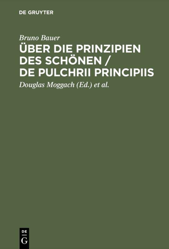 Cover-Bild Über die Prinzipien des Schönen / De pulchrii principiis