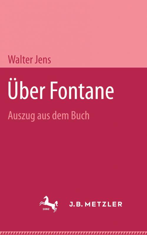 Cover-Bild Über Fontane