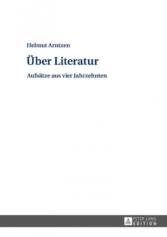 Cover-Bild Über Literatur