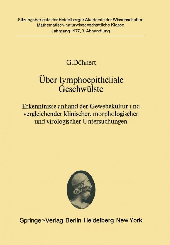 Cover-Bild Über lymphoepitheliale Geschwülste