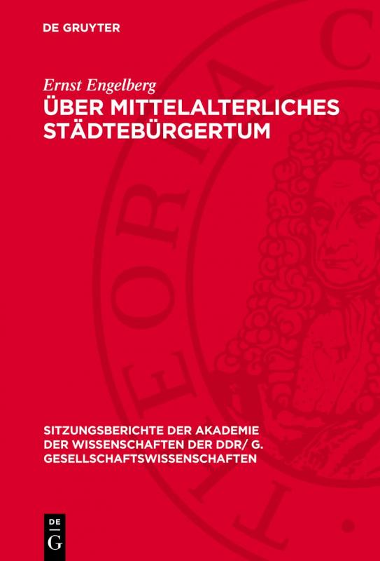 Cover-Bild Über mittelalterliches Städtebürgertum