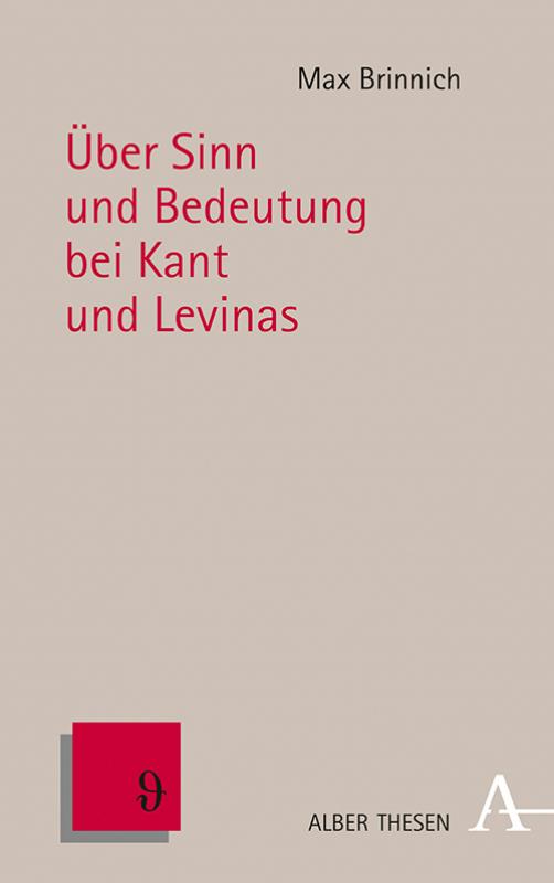 Cover-Bild Über Sinn und Bedeutung bei Kant und Levinas