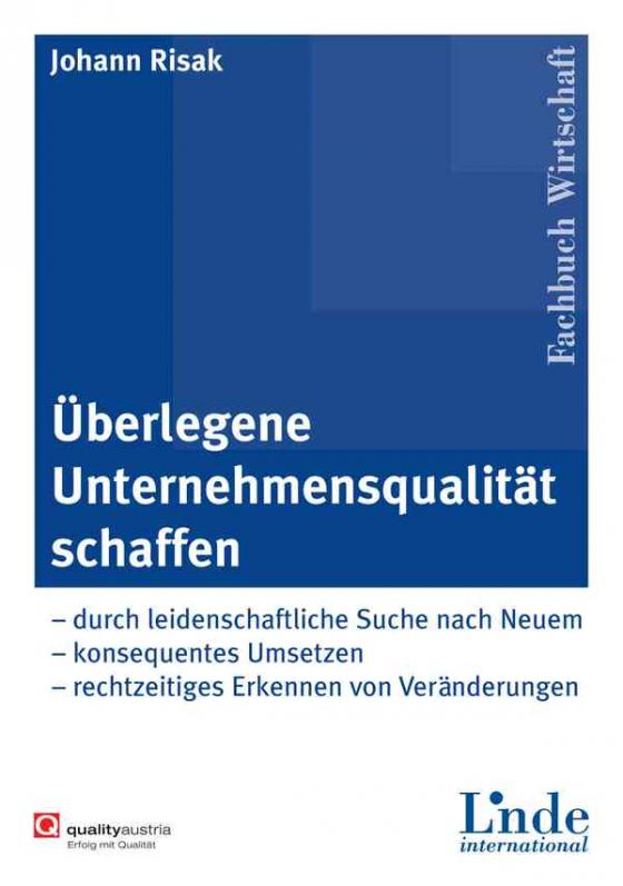 Cover-Bild Überlegene Unternehmensqualität schaffen