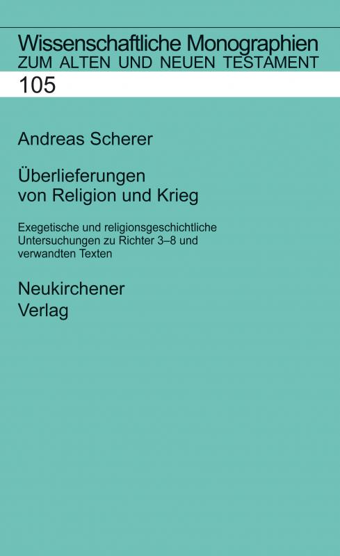 Cover-Bild Überlieferungen von Religion und Krieg