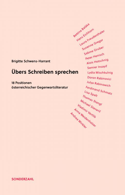 Cover-Bild Übers Schreiben sprechen