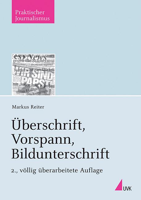 Cover-Bild Überschrift, Vorspann, Bildunterschrift