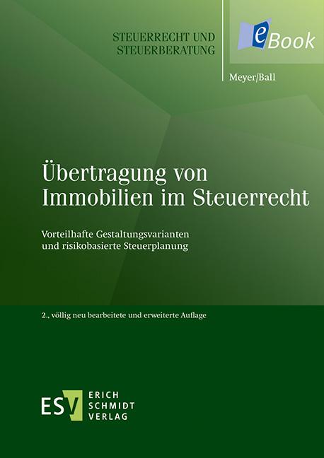 Cover-Bild Übertragung von Immobilien im Steuerrecht