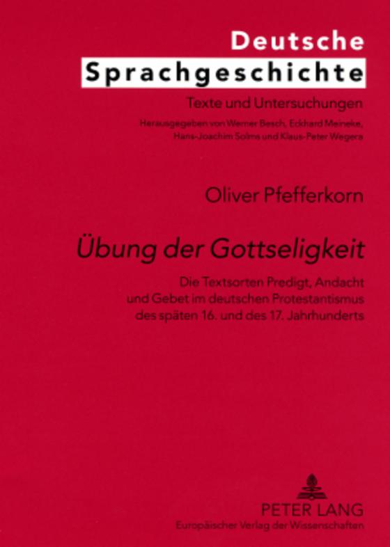 Cover-Bild «Übung der Gottseligkeit»