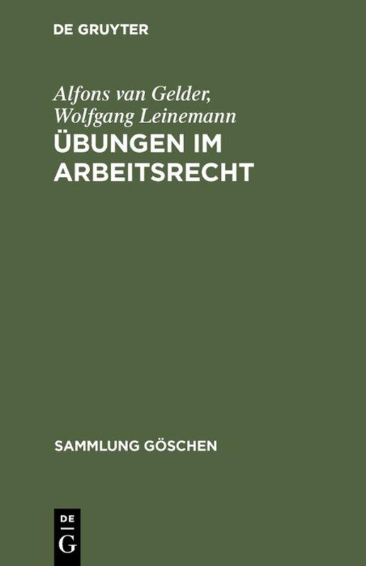 Cover-Bild Übungen im Arbeitsrecht