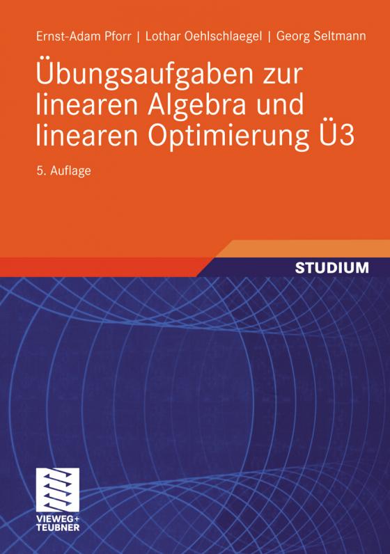 Cover-Bild Übungsaufgaben zur linearen Algebra und linearen Optimierung Ü3