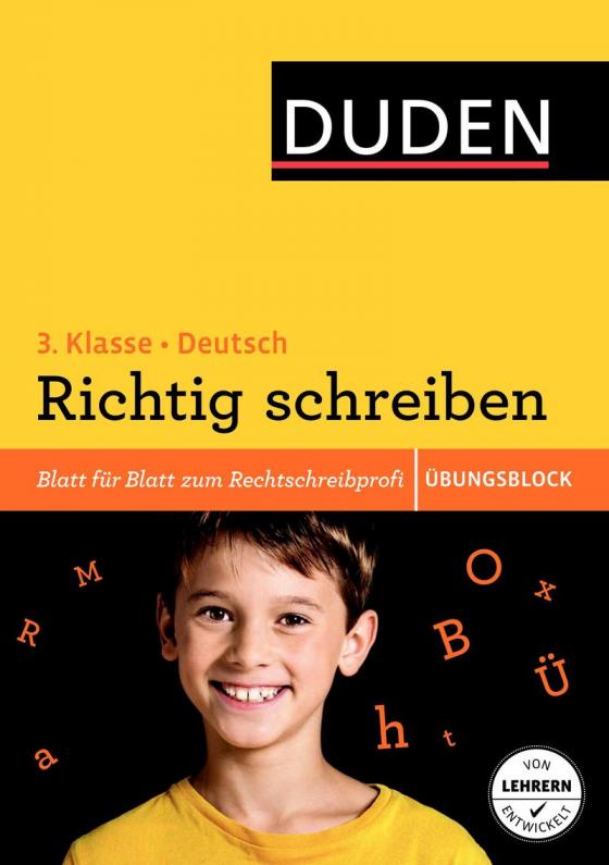 Cover-Bild Übungsblock: Deutsch - Richtig schreiben 3. Klasse