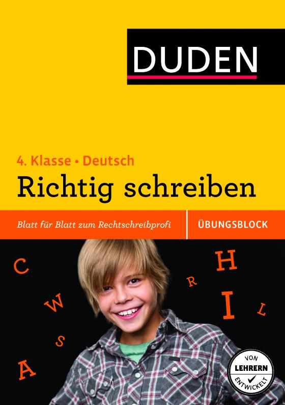 Cover-Bild Übungsblock: Deutsch – Richtig schreiben 4. Klasse