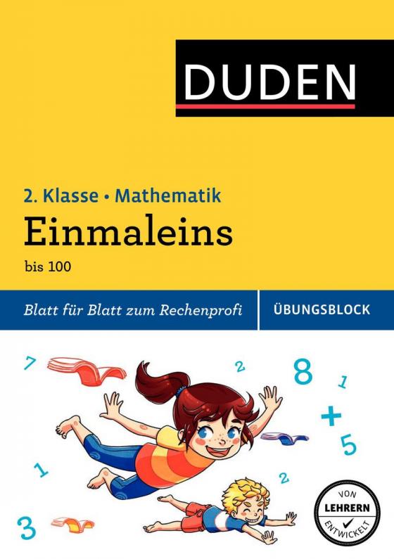 Cover-Bild Übungsblock: Mathematik - Einmaleins, 2. Klasse