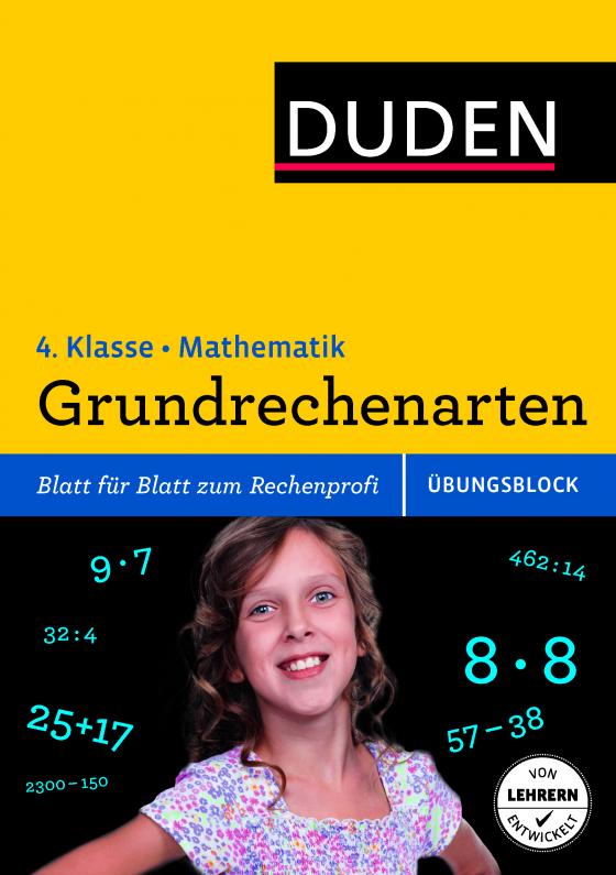Cover-Bild Übungsblock: Mathematik - Grundrechenarten 4. Klasse