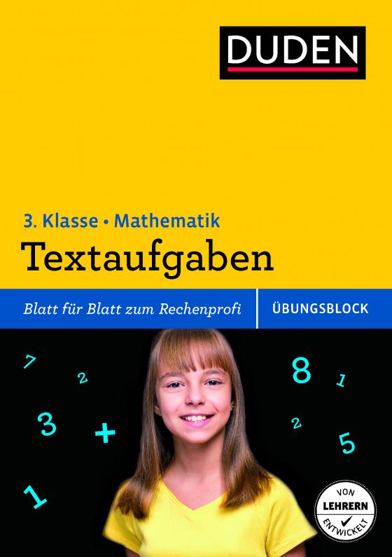 Cover-Bild Übungsblock: Mathematik - Textaufgaben 3. Klasse