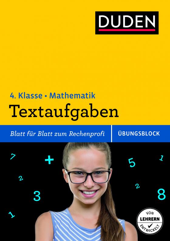 Cover-Bild Übungsblock: Mathematik - Textaufgaben 4. Klasse