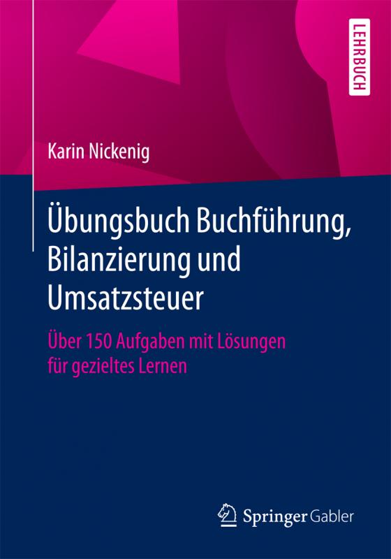 Cover-Bild Übungsbuch Buchführung, Bilanzierung und Umsatzsteuer