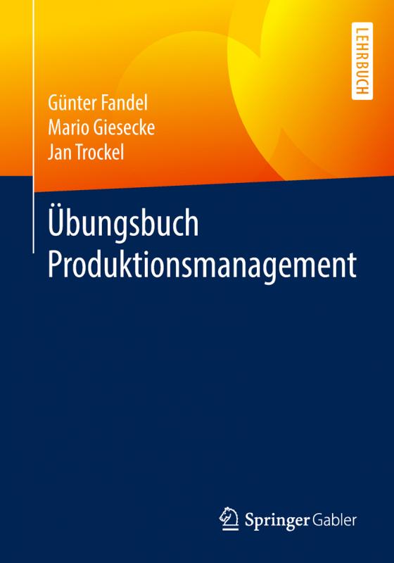 Cover-Bild Übungsbuch Produktionsmanagement