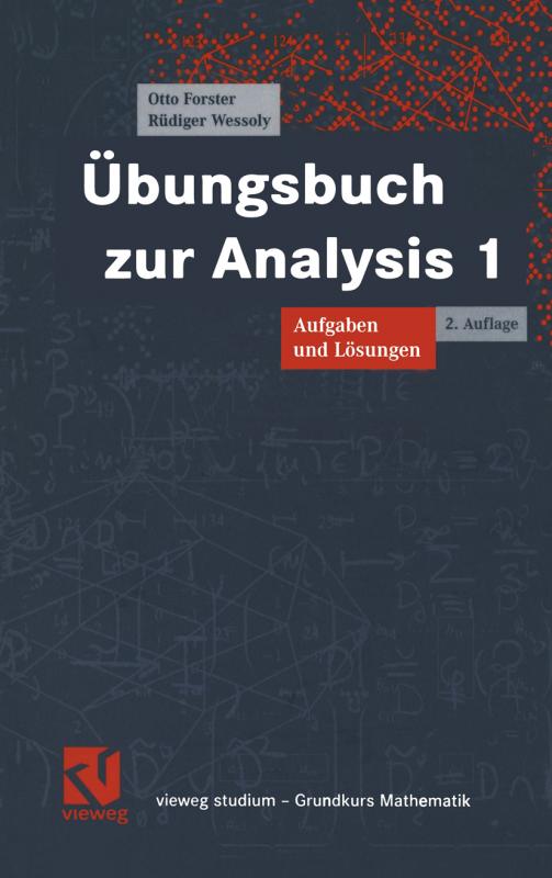 Cover-Bild Übungsbuch zur Analysis 1