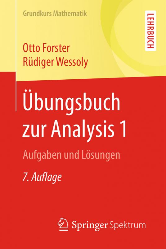 Cover-Bild Übungsbuch zur Analysis 1