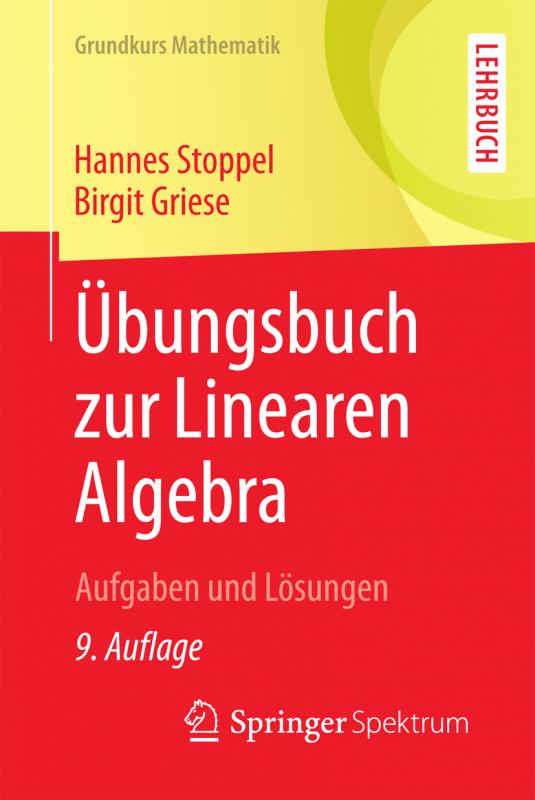 Cover-Bild Übungsbuch zur Linearen Algebra