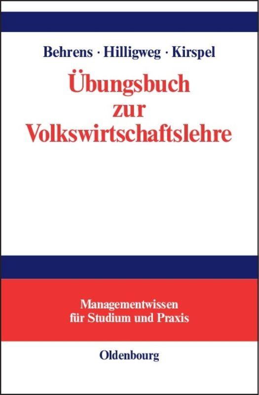 Cover-Bild Übungsbuch zur Volkswirtschaftslehre
