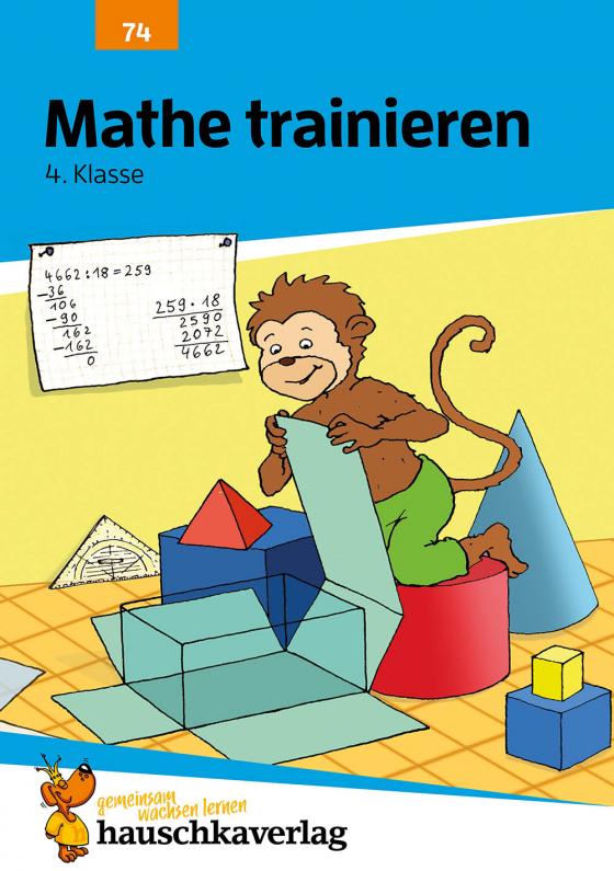 Cover-Bild Übungsheft 4. Klasse - Mathe trainieren