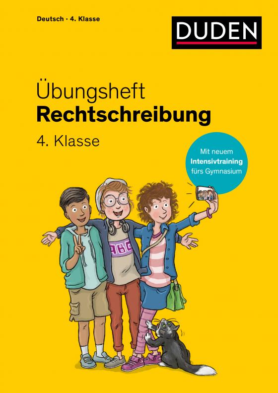 Cover-Bild Übungsheft - Rechtschreibung 4. Klasse