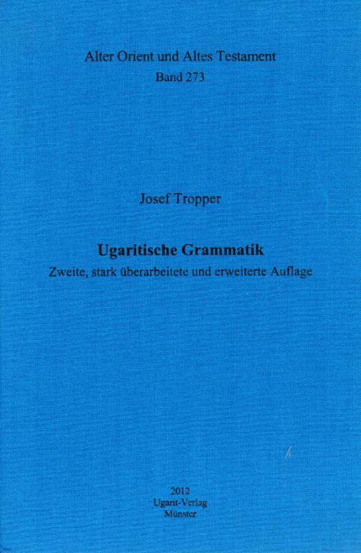 Cover-Bild Ugaritische Grammatik
