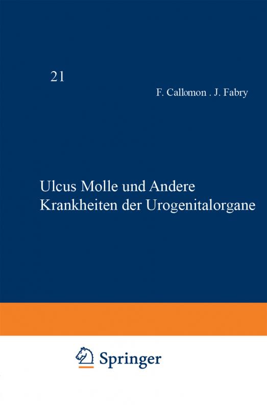Cover-Bild Ulcus Molle und Andere Krankheiten der Urogenitalorgane